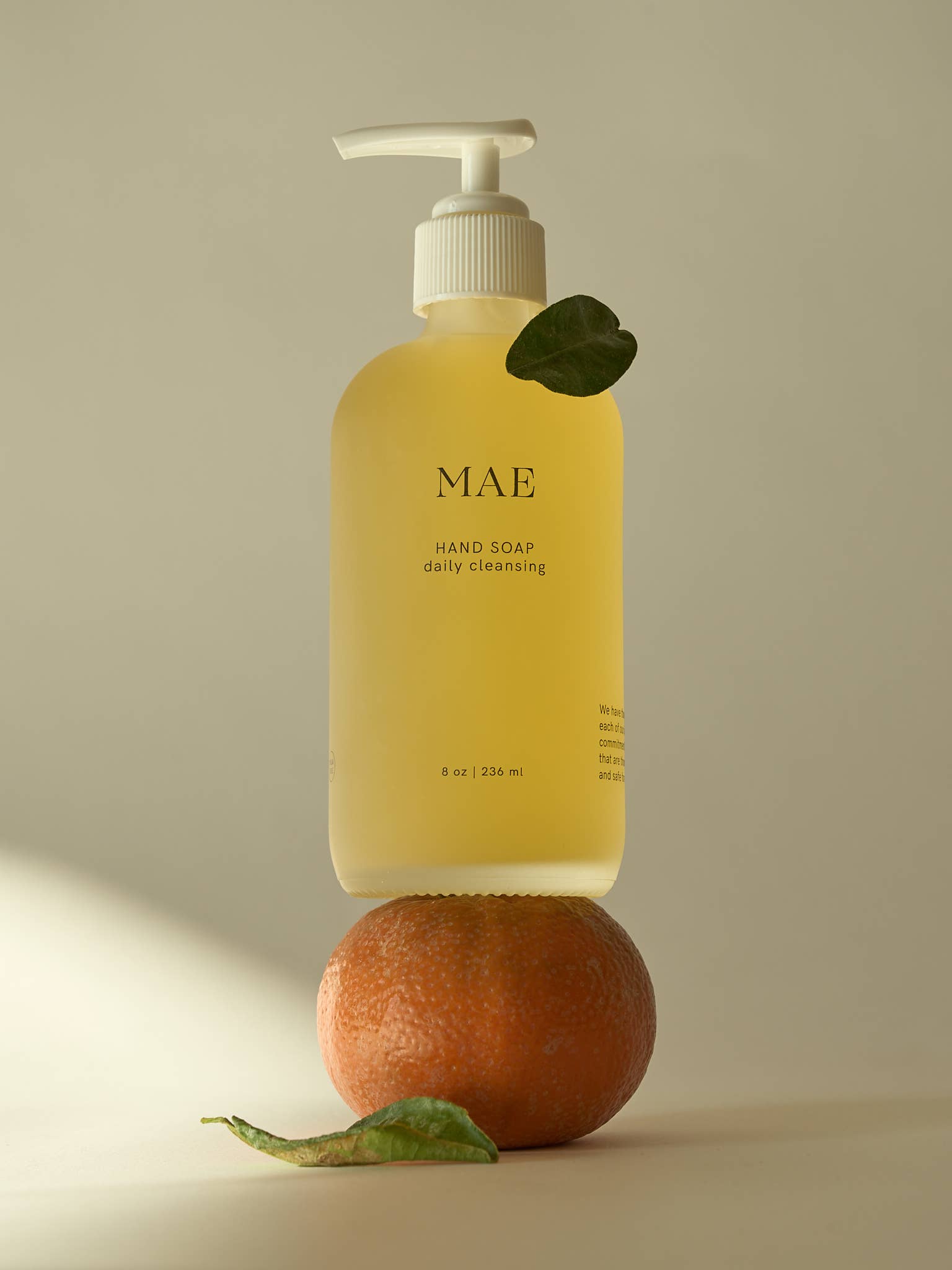 Petitgrain Clean Hand Soap - Vegan, Essential Oil