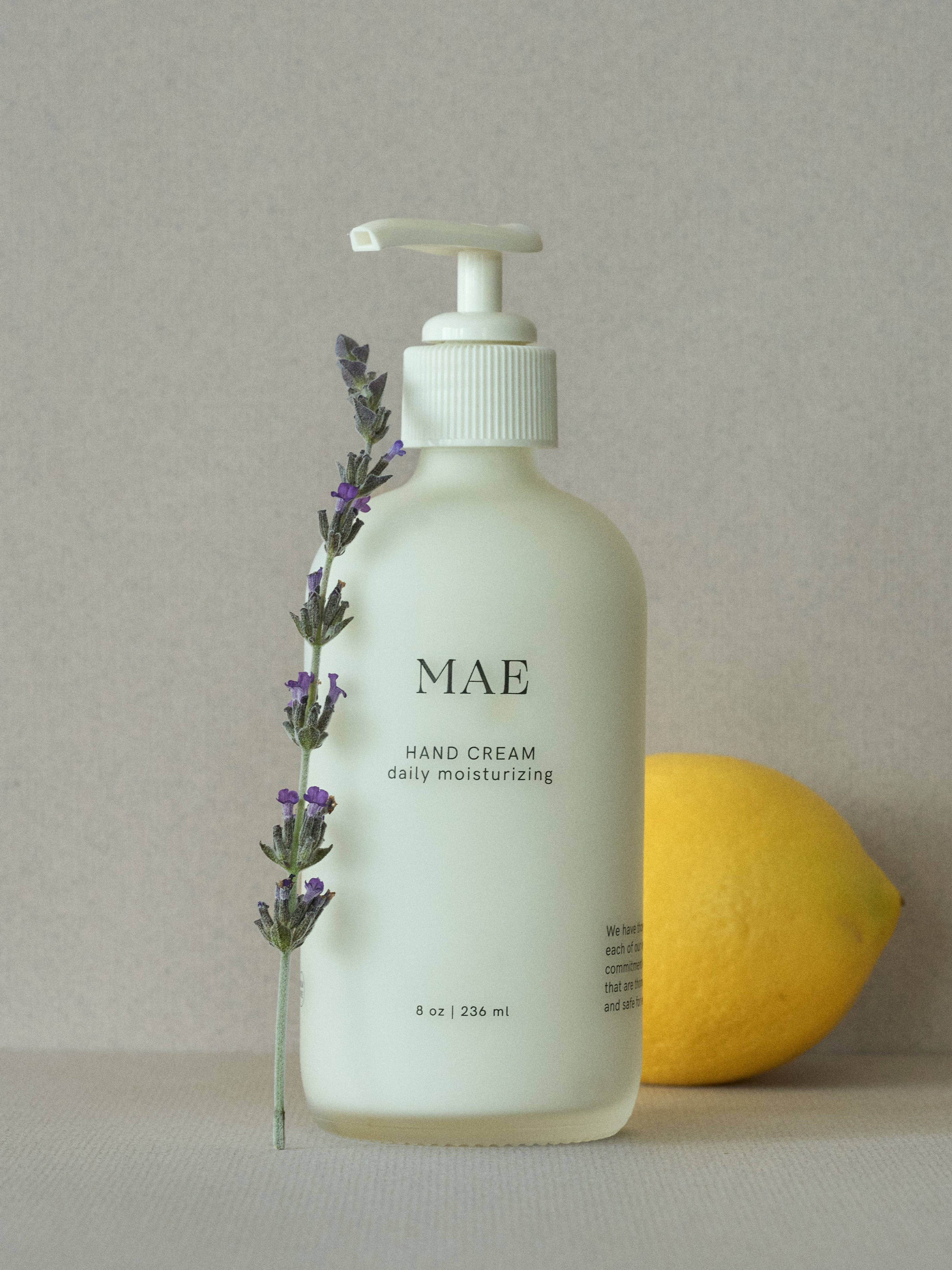 Lavender Moisturizing Hand Cream - Vegan, Essential Oil