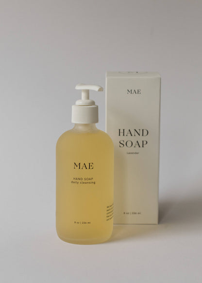 Lavender Clean Hand Soap - Vegan, Essential Oil