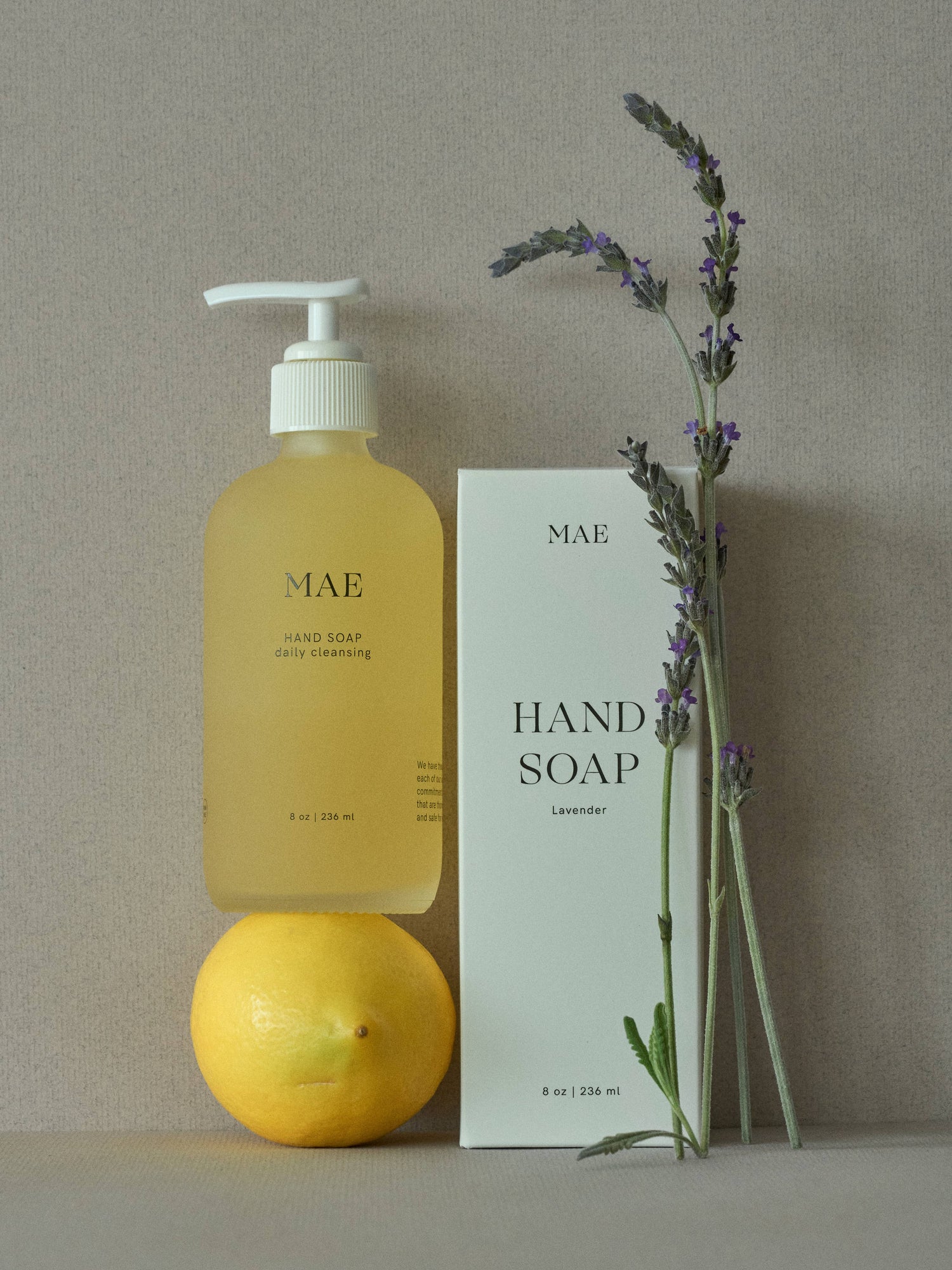 Lavender Clean Hand Soap - Vegan, Essential Oil