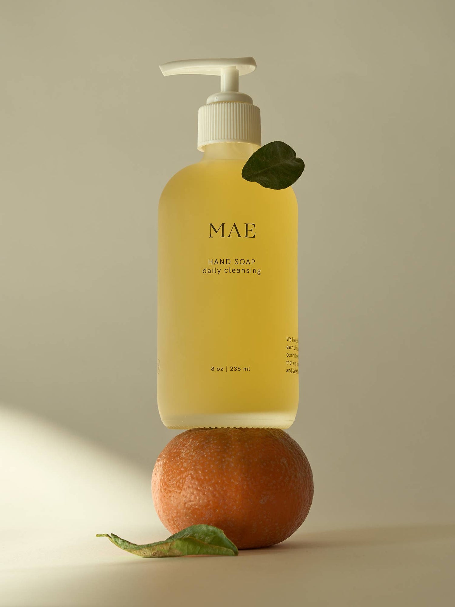 Petitgrain Clean Hand Soap - Vegan, Essential Oil