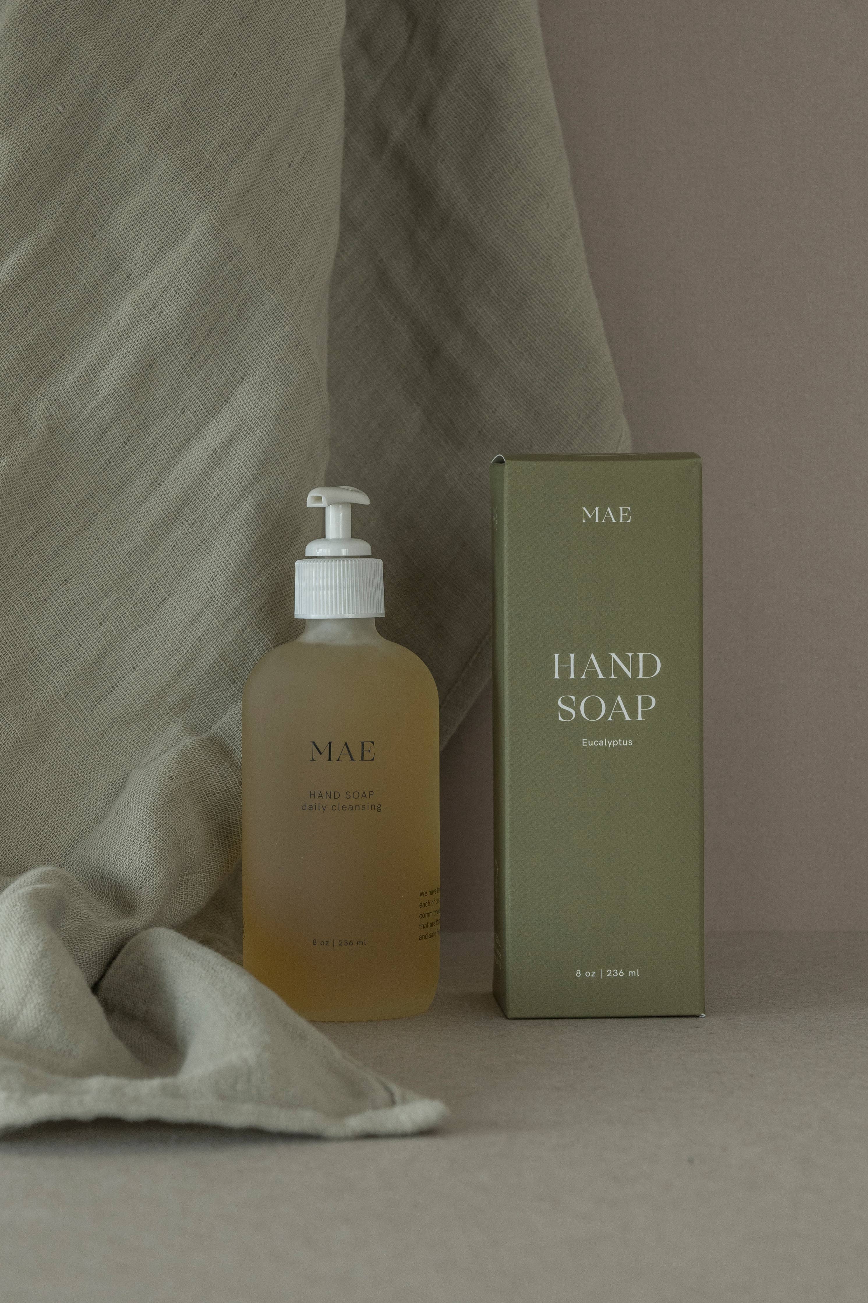 Eucalyptus Clean Hand Soap - Vegan, Essential Oil