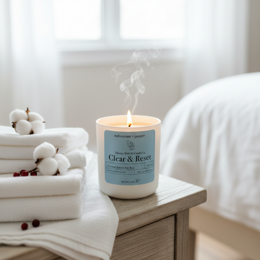 Red Currant + Juniper Scented Candle - Large 12 oz