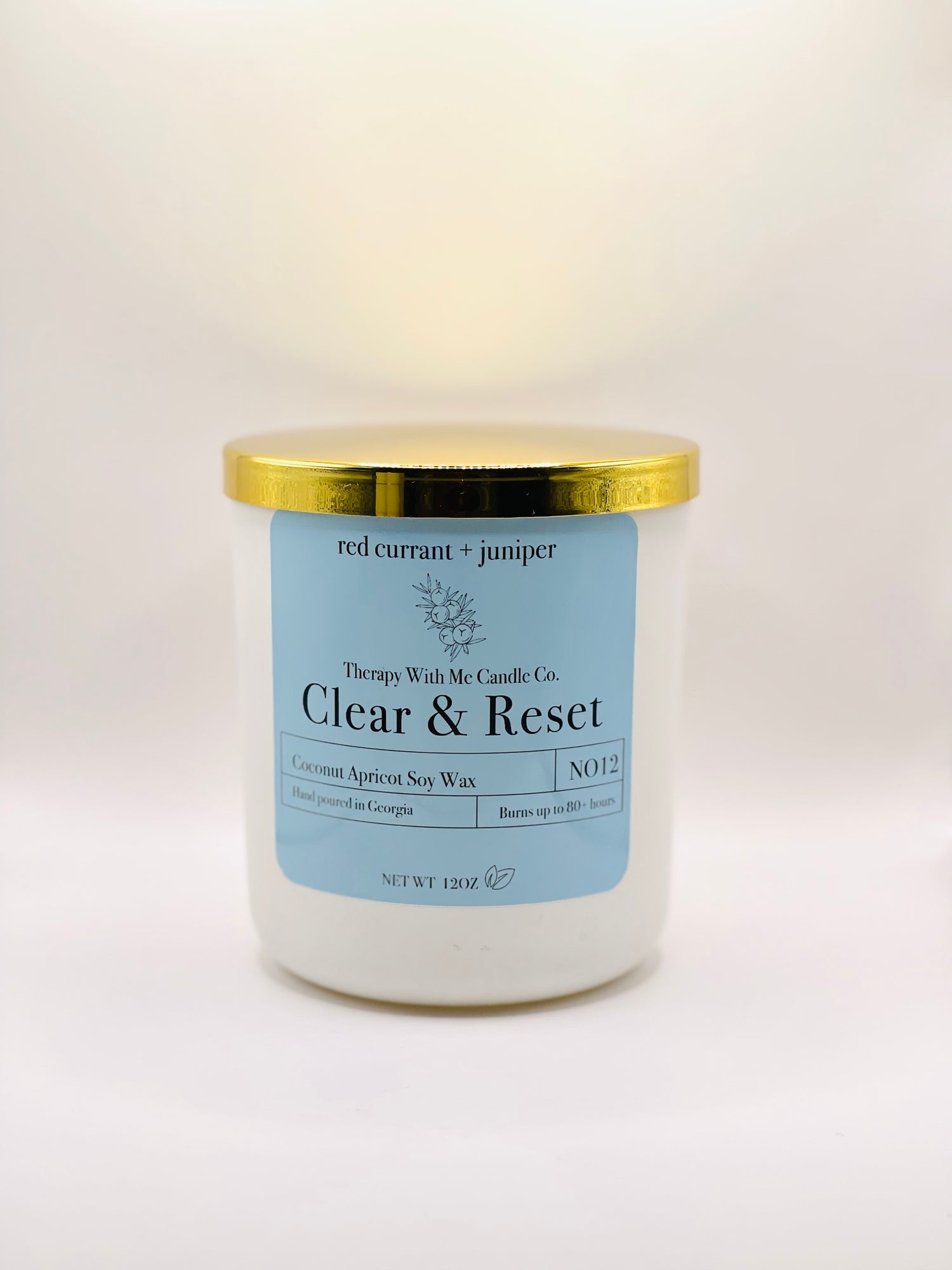 Red Currant + Juniper Scented Candle - Large 12 oz