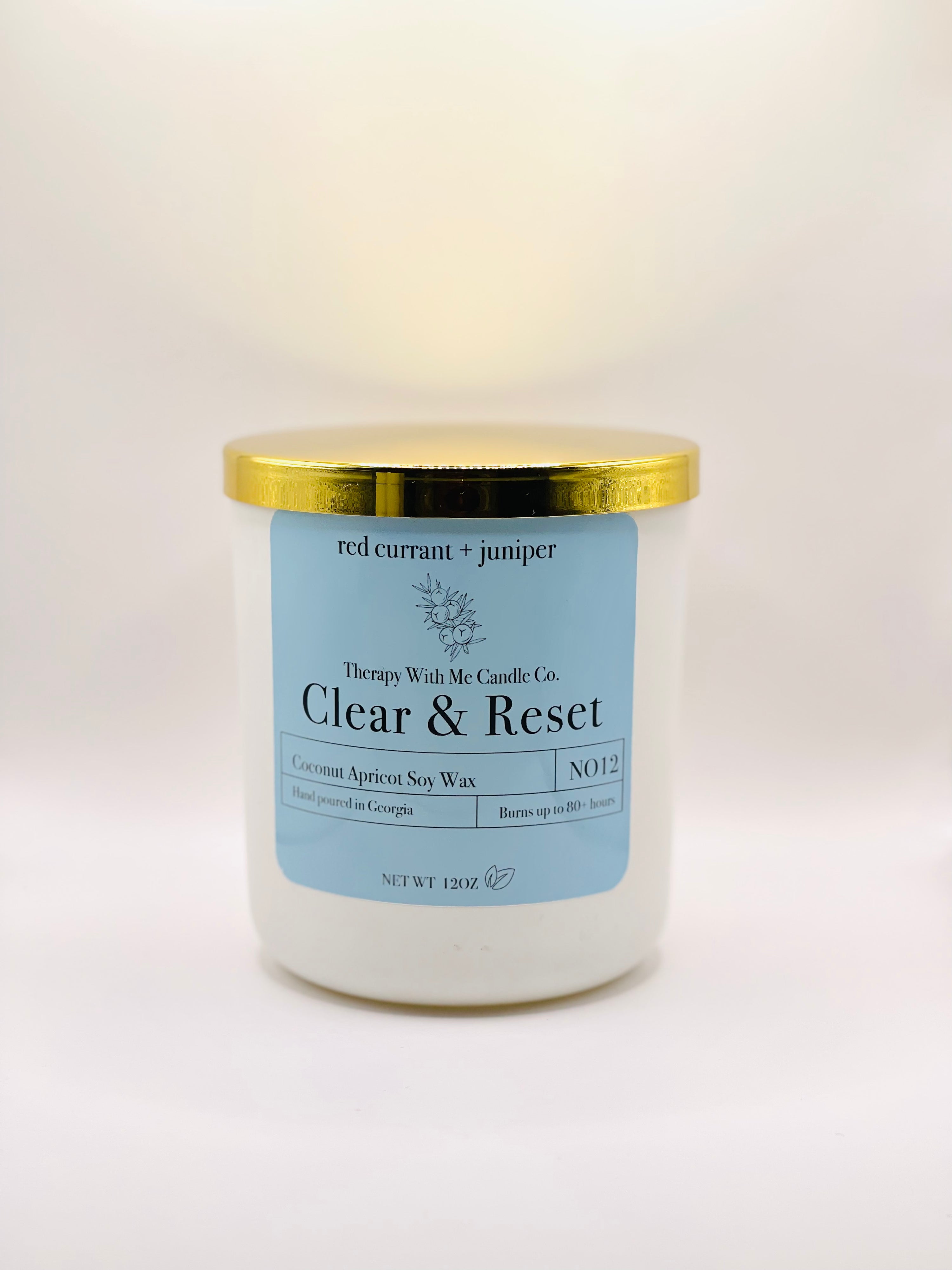 Red Currant + Juniper Scented Candle - Large 12 oz