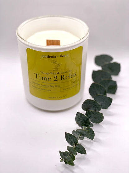 Gardenia + Floral Scented Candle Large 12 oz