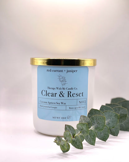 Red Currant + Juniper Scented Candle - Large 12 oz