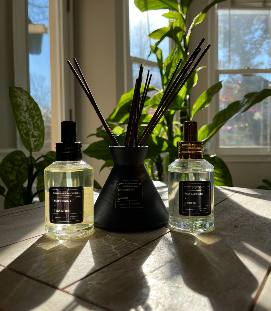 Room Spray + Diffuser Combo – Therapy With Me Candle Company®️