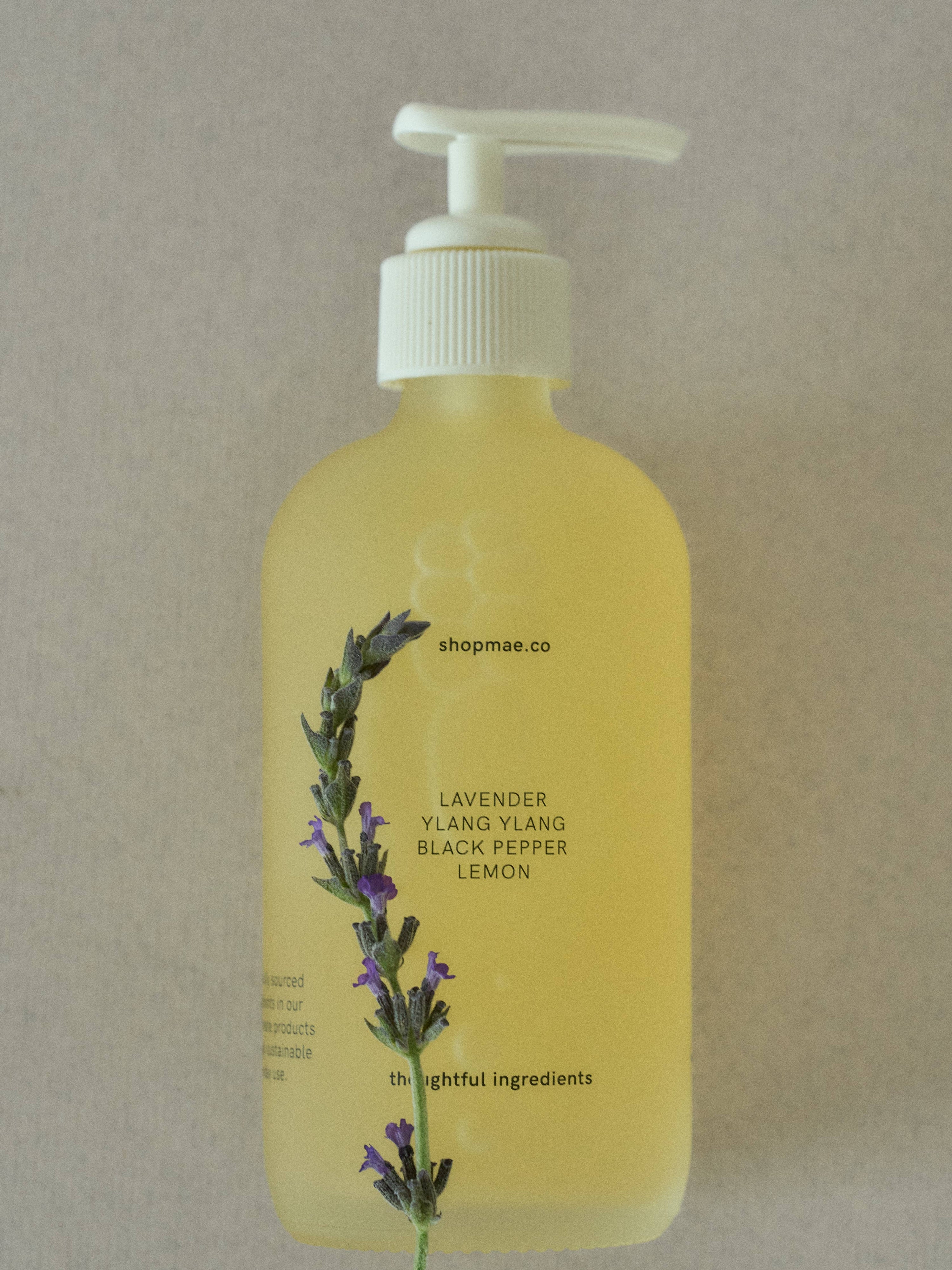 Lavender Clean Hand Soap - Vegan, Essential Oil